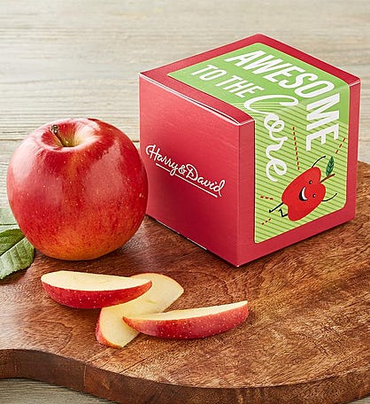 &#34;Awesome to the Core&#34; Single Apple Gift